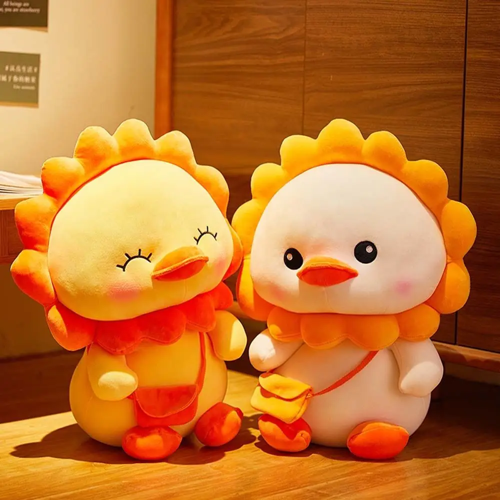 

Sofa Cushion Home Decoration Sleep Toy Soft Plush Duck Plush Doll Sunflower Duck Plush Toy Stuffed Toys Stuffed Animal