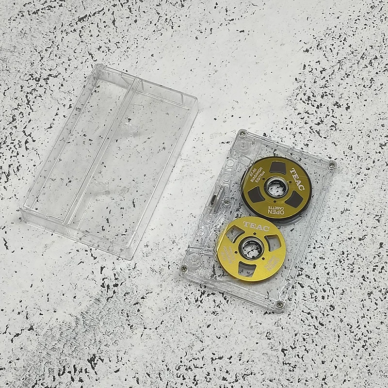 Cassette Tape Double-sided Color Housing Empty Tape Metal Mini Market Can Record 55 Minutes Blank Cassette