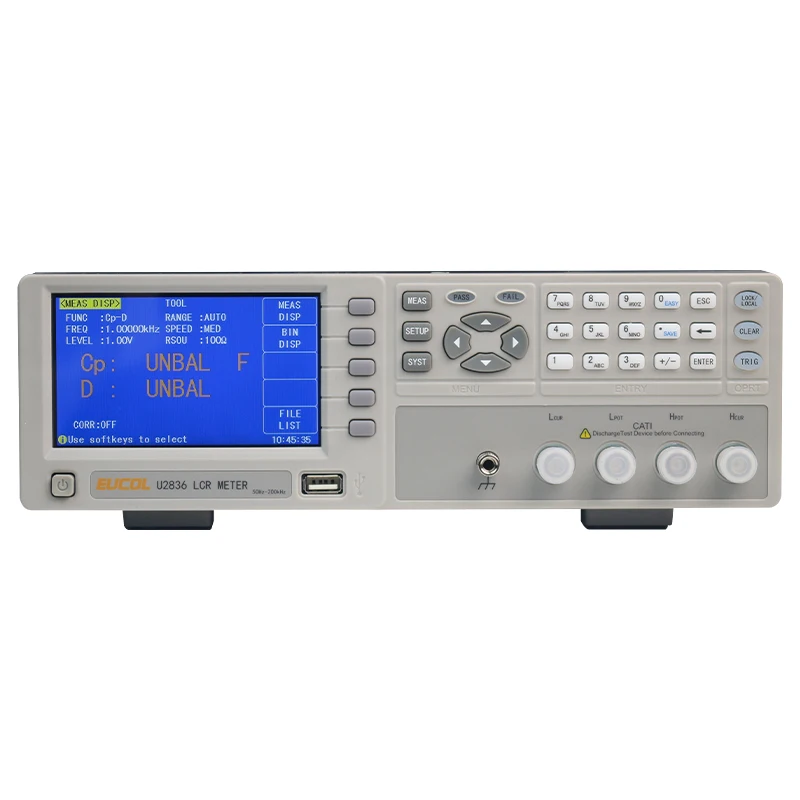Resistance tester U2836LCR Digital bridge tester 50-200kHz Resistance, Capacitance, and Inductance tester