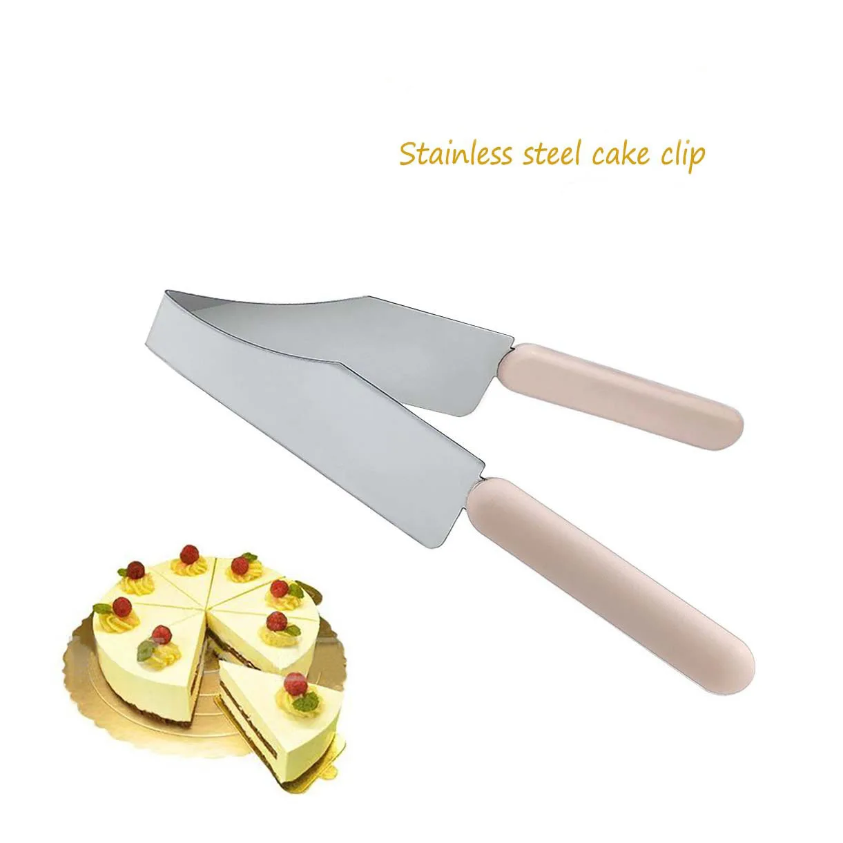 Stainless Steel Adjustable Double-Handle Cake Cutter & Server 2