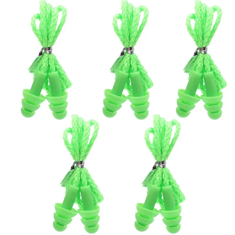 Tappi Per Le Orecchie Per Dormire Plug auricolari in silicone impermeabile a spirale 1Pairs antirumore Antiumisacluch Comfort for l'accessorio for la riduzione del rumore del sonno Tappi Per Le Orecch