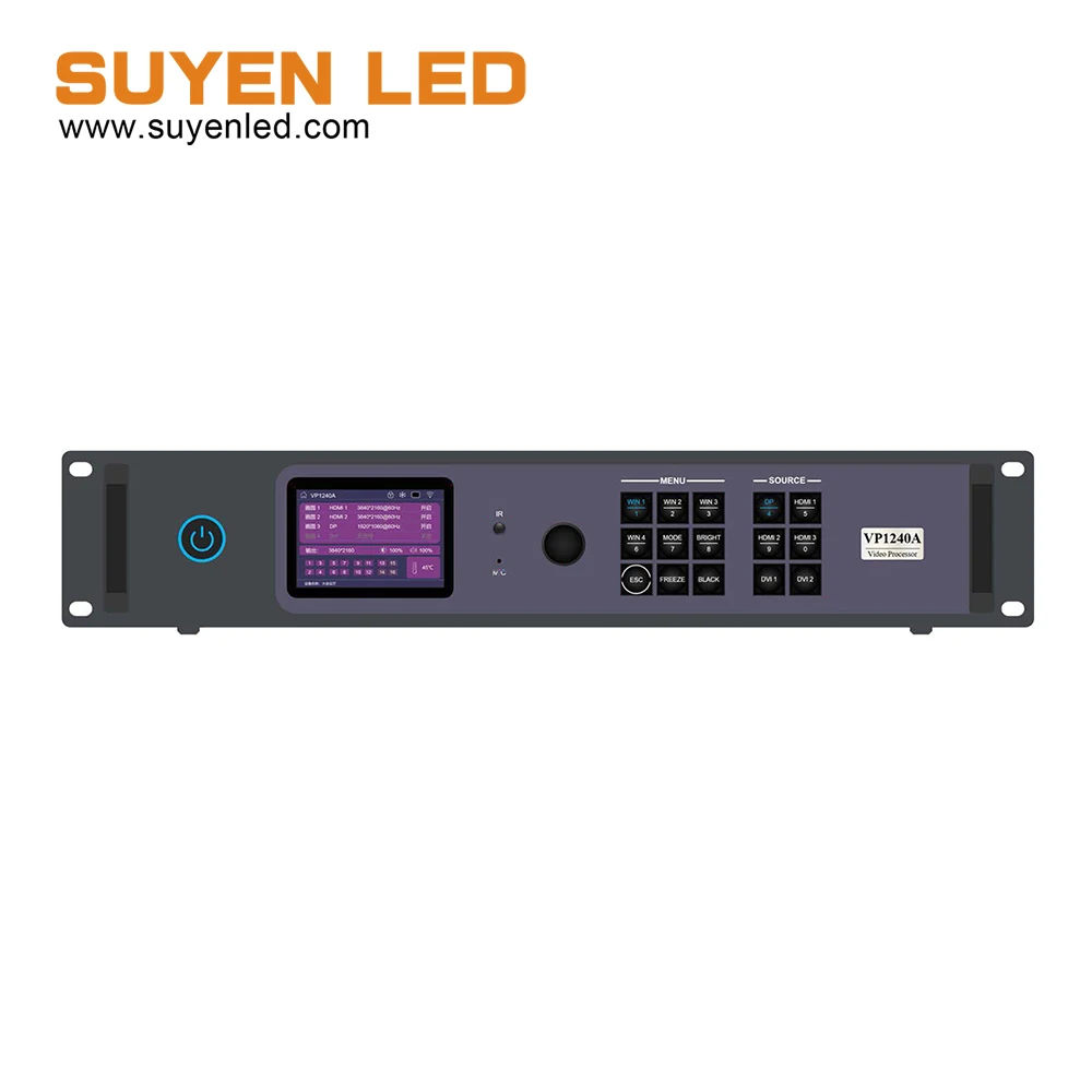 HD-VP1240A 후이두 투인원 LED 스크린 컨트롤러 비디오 프로세서 HD-VP1240A