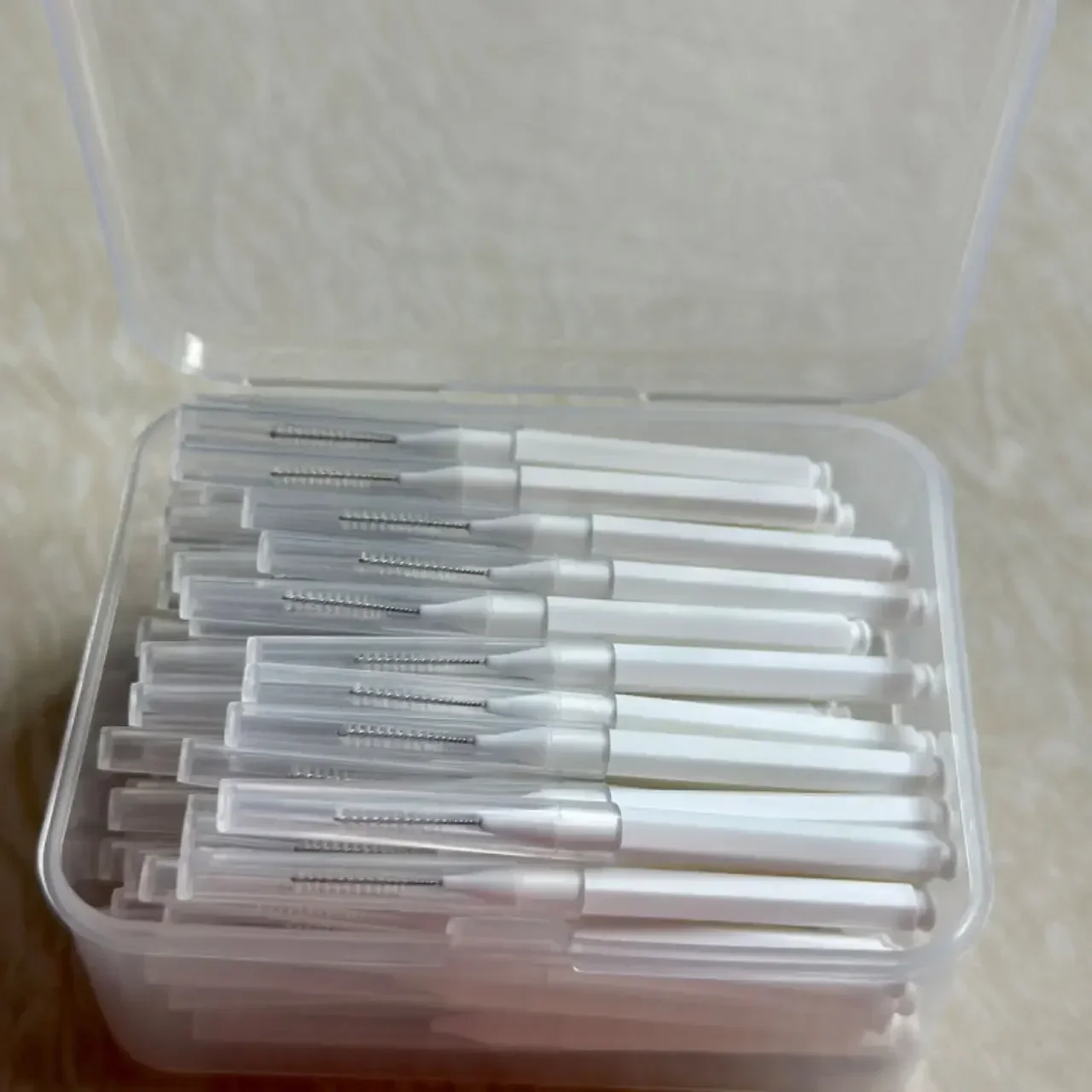 80pcs 0.7 mm white