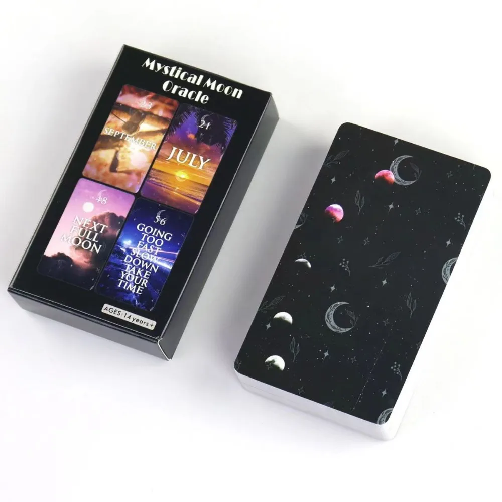 10.3*6cm Mystical Divine Timing Oracle Cards - 60 Cards - Twin Flame Love Oracle 3