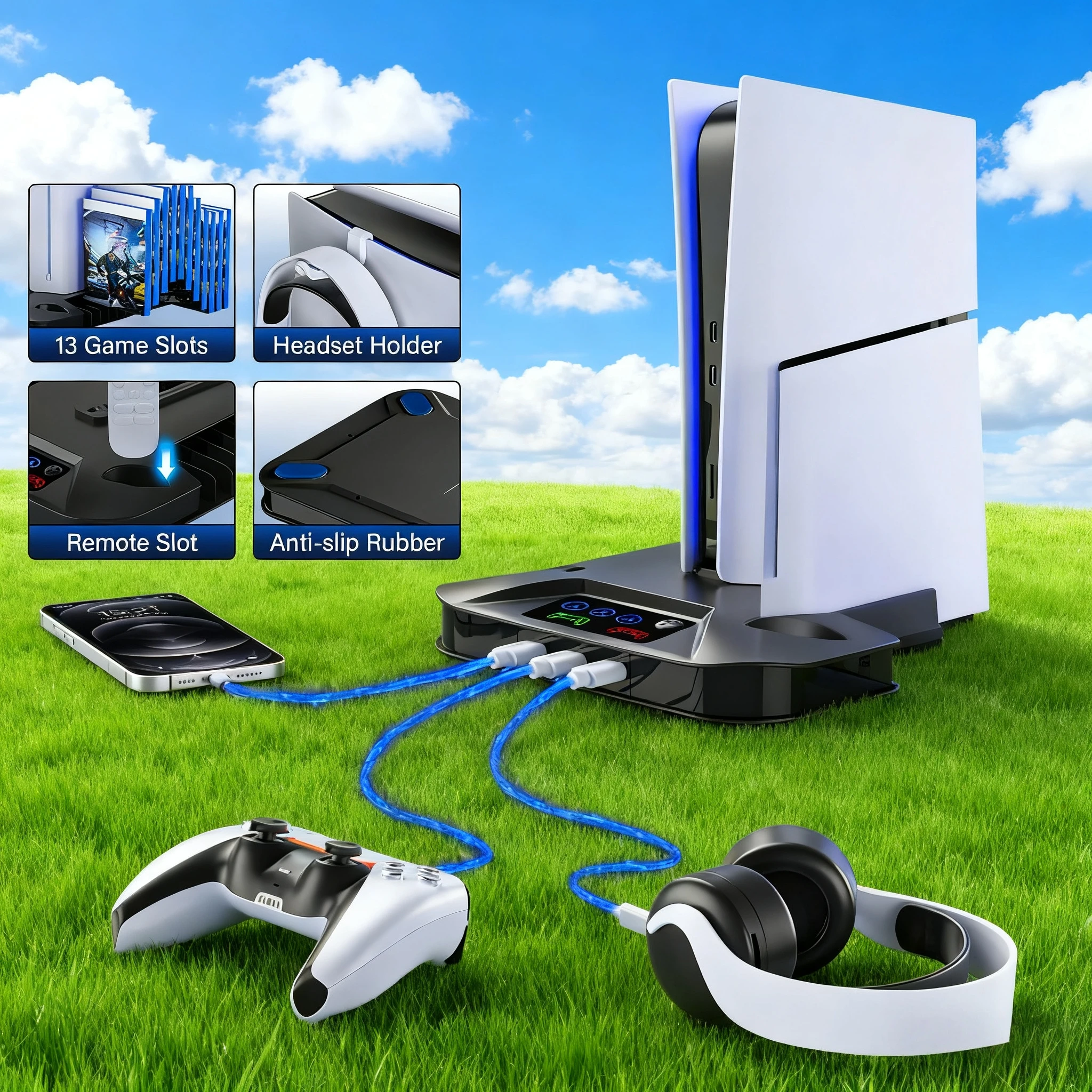 Advanced Cooling and Dual Controller Charging Station
