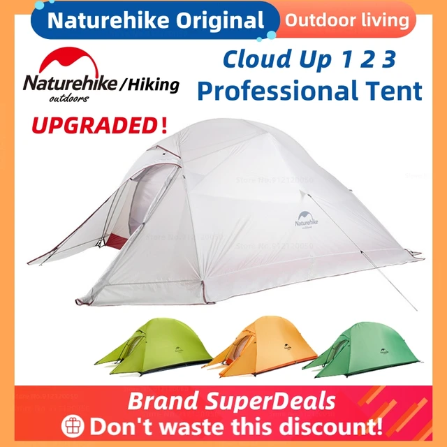 안전하고 트레킹 여행에 최적화된 Naturehike 클라우드 업 시리즈 야외 캠핑 텐트