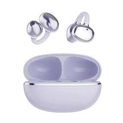 Sleek Bluetooth Earphones - Your Ultimate Audio Companion for Exceptional Sound Quality (Purple DM08)