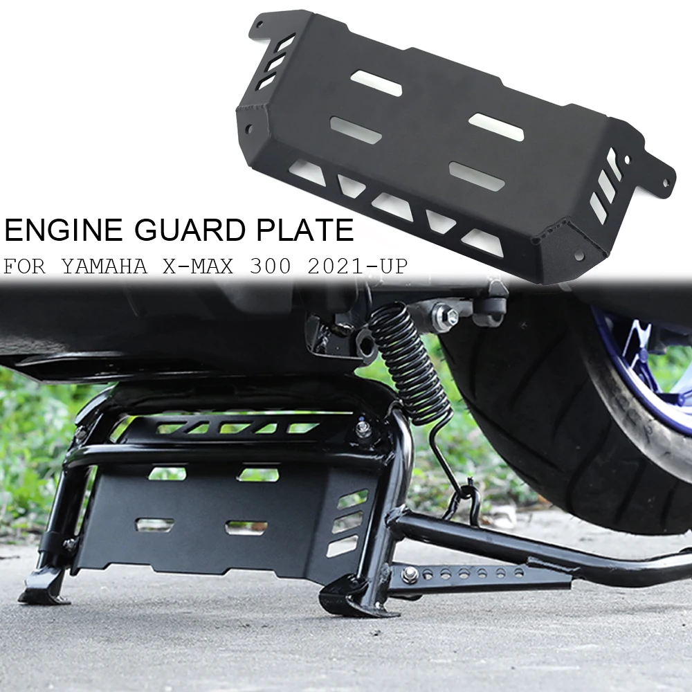 

X-MAX300 Motorcycle Engine Body Bellypan Chassis Protector Guard Plate Shield Protection Board For Yamaha X-MAX XMAX 300 2021-UP