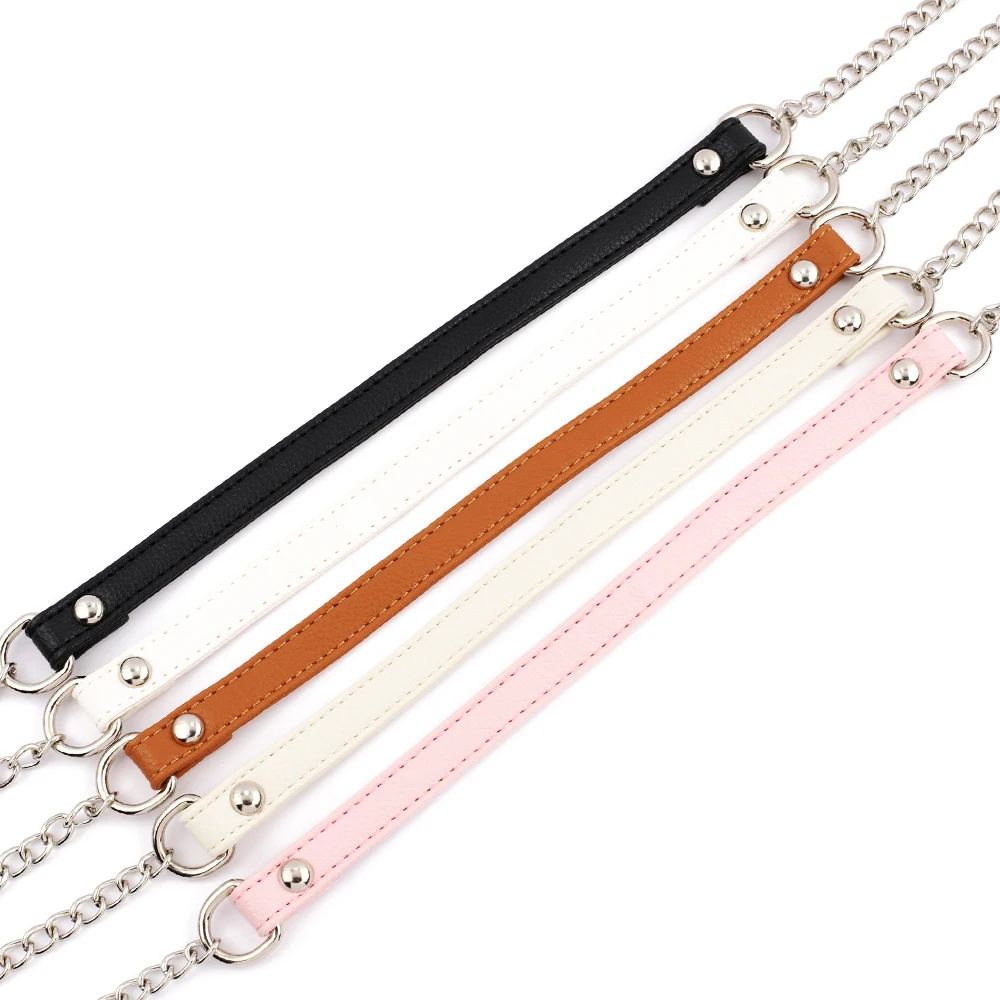 

120cm Bag Chain Replacement Metal leather Bag Straps for DIY Handbag Handles Shoulder Straps Accessories bag Handles