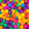 Colorful Baby Plastic Balls Water Pool Ocean Wave Balls Kids Swim Pit With Basketball Hoop Play House Outdoor Tents Toys Props 6