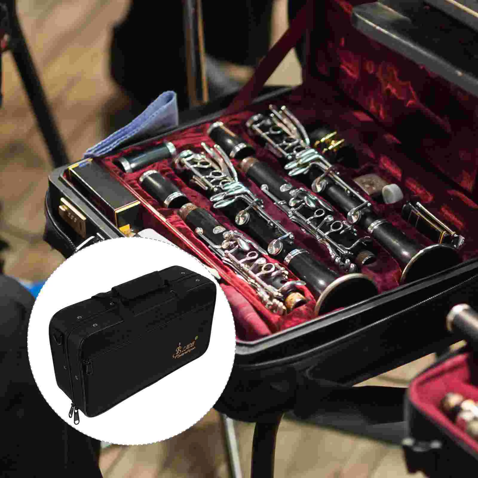 

Suitcase Accessories Clarinet Storage Bag Thickened Storage Bag Outdoor Suitcase Accessories Wind Instrument Storage Case