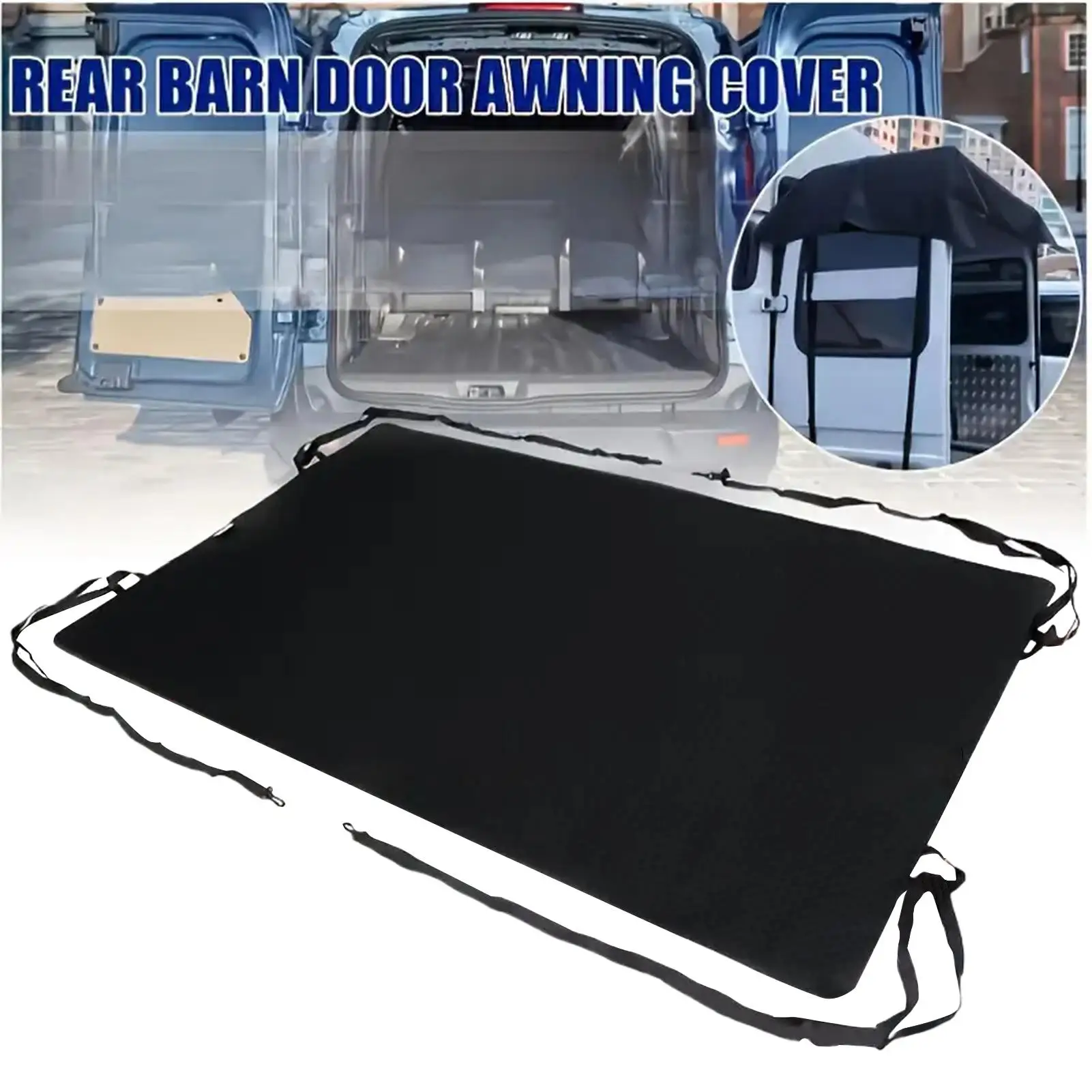 Rear Door Windproof Awning for Camping & Outdoor Adventures