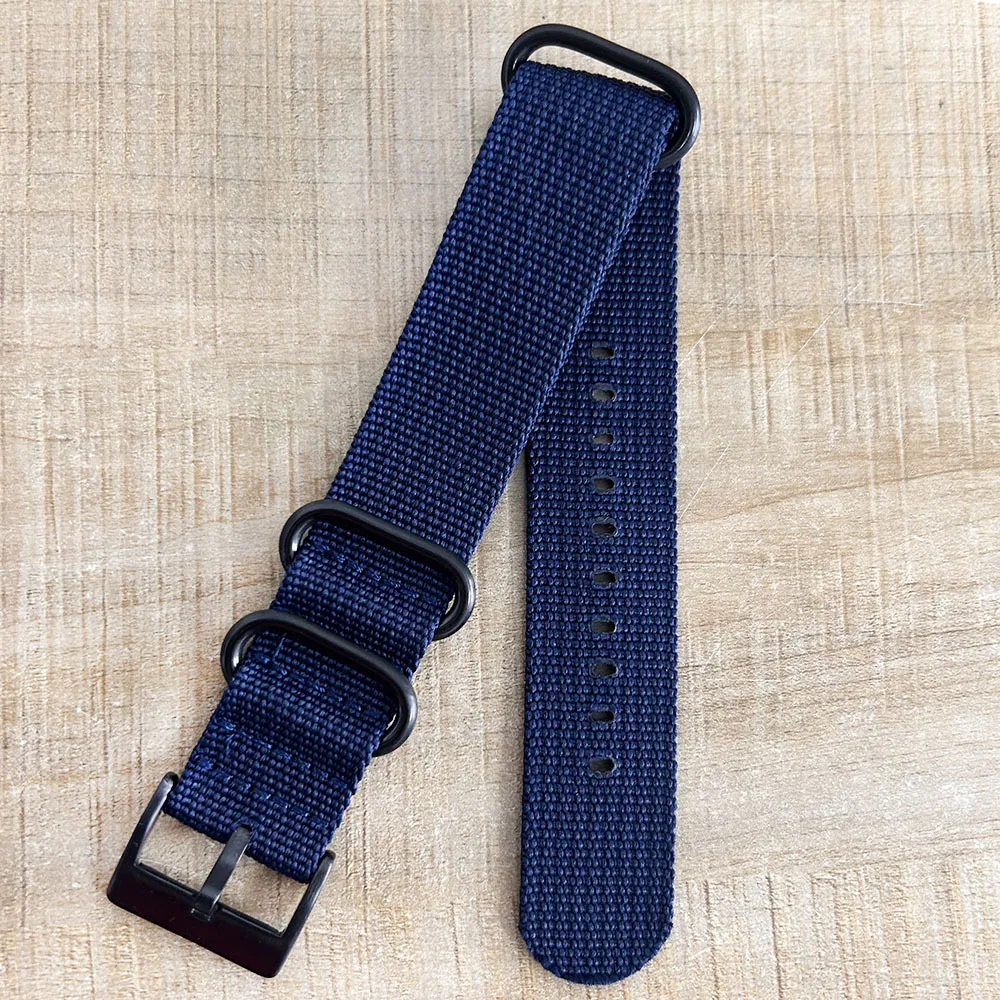 Universal Nylon NATO Watch Strap with Stainless Steel Buckle
