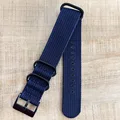 Blue-black buckle