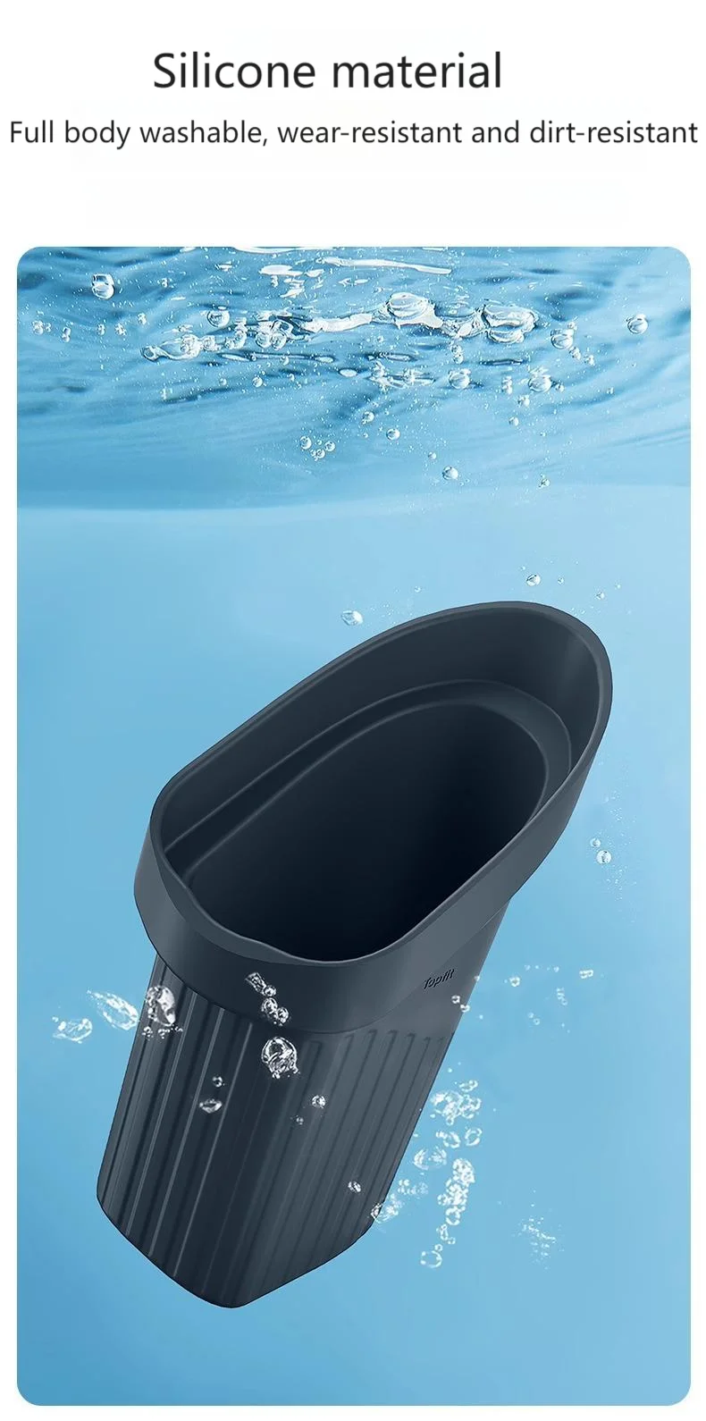 For Tesla  All Model Y&3  Car Door Trash Can Silicone Door Storage Box Waterproo