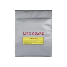 Bateria Lipo osłona torba ognioodporna przeciwwybuchowa torba akumulator do RC Lipo bateria Lipo bezpieczna torba Lipo Guard opłata pokrywa ochronna torba tanie tanio CN (pochodzenie) Materiał kompozytowy 18 + 7-12y 12 + y NONE