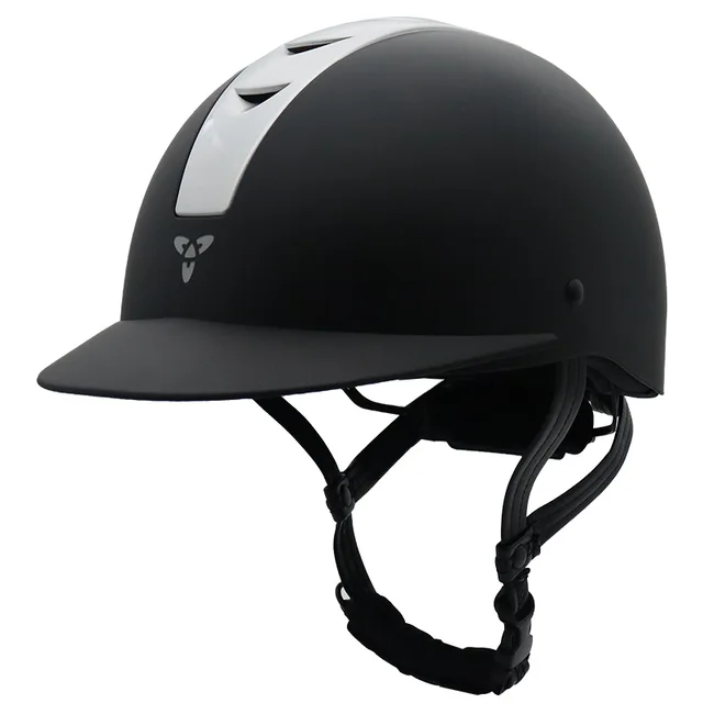 49-58cm Summer Ultra Light Children's Equestrian Helmet Riding Helmet Knight Hat Removable Brim Speed Helmet Horse Riding Acc 4