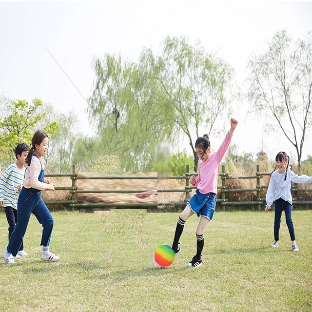 Sports Playground Balls Rubber Kickballs 8.5Inch School Backyard Park Beach Outdoor Toys Juegos Aire Libre Niños Y Adultos 5