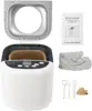 Automatic Compact Dough Machine, Compact and Automatic Non-Stick Bread Making Machine, 12 Menu Functions, with Gluten-Free, 13-H 4