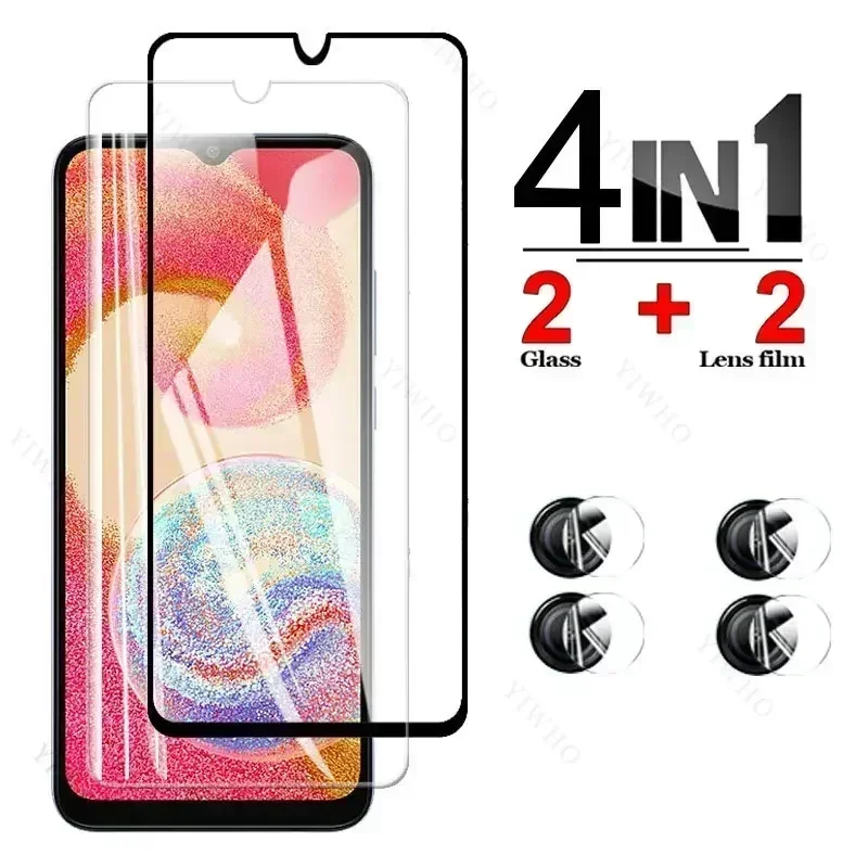 

4To1 для Samsung Galaxy A04E стеклянный объектив камеры закаленное стекло Защита экрана A 04E A04 E A04S A 04S A14 M04 A 14 M 04 4G 5G