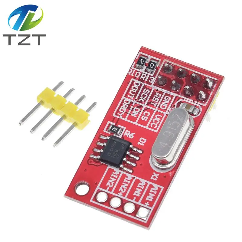 1/3PCS AD7705 Dual 16-Bit-Datenerfassungsmodul mit programmierbarer Eingangsverstärkung und SPI-Schnittstelle