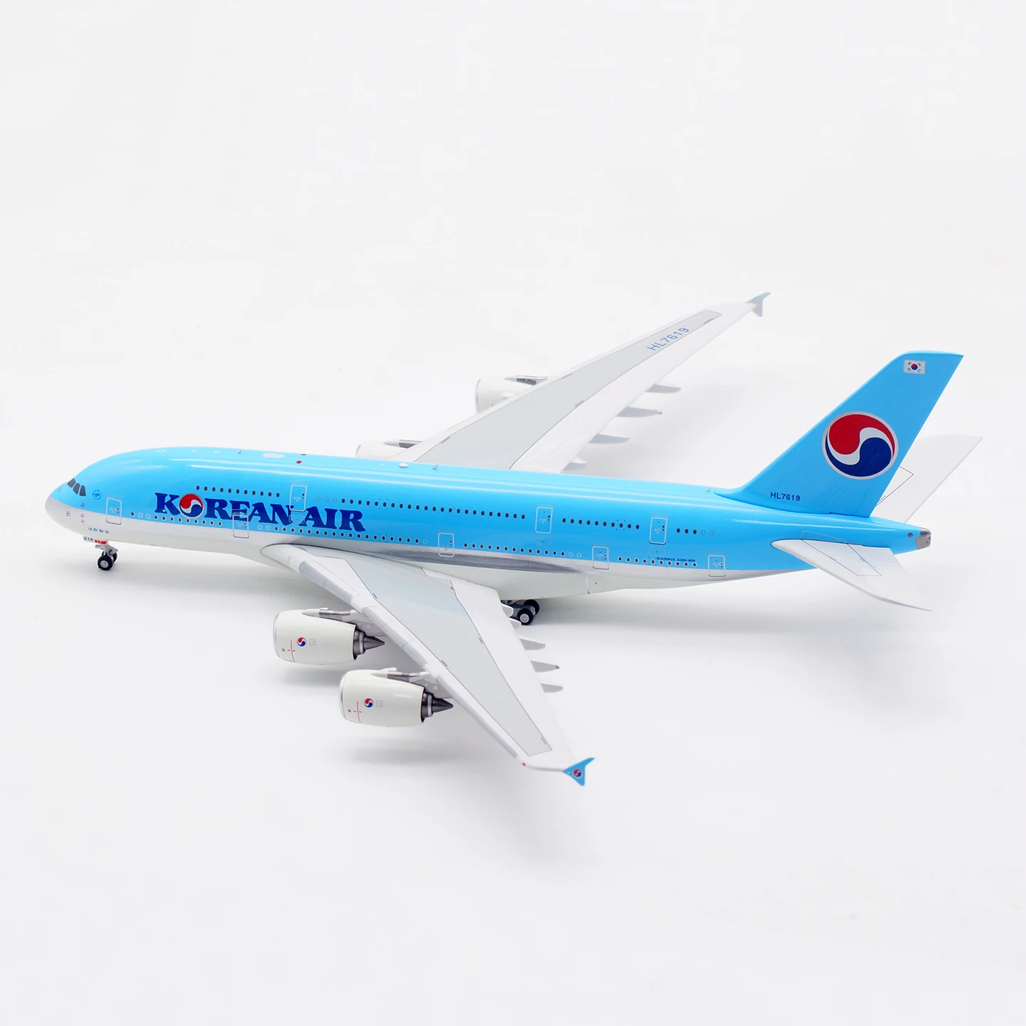 Aviation 1:400 大韓航空 A380 HL7619 AV4284 1/400 Korean A380 aircraft model HL7619 (detachable