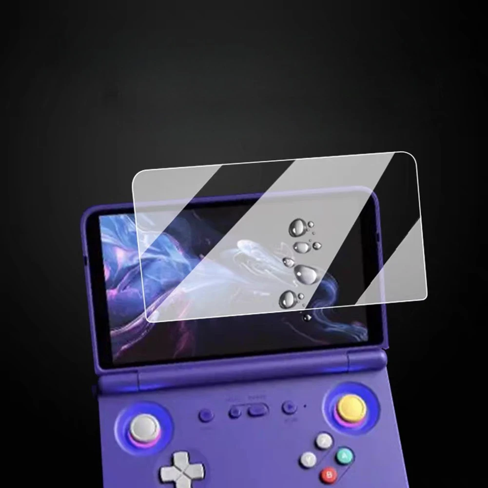 2PCS Screen Protector Film for Retroid Pocket Flip 2 Handheld Console Soft Transparent HD Clear Screen Protector Anti-Scratch