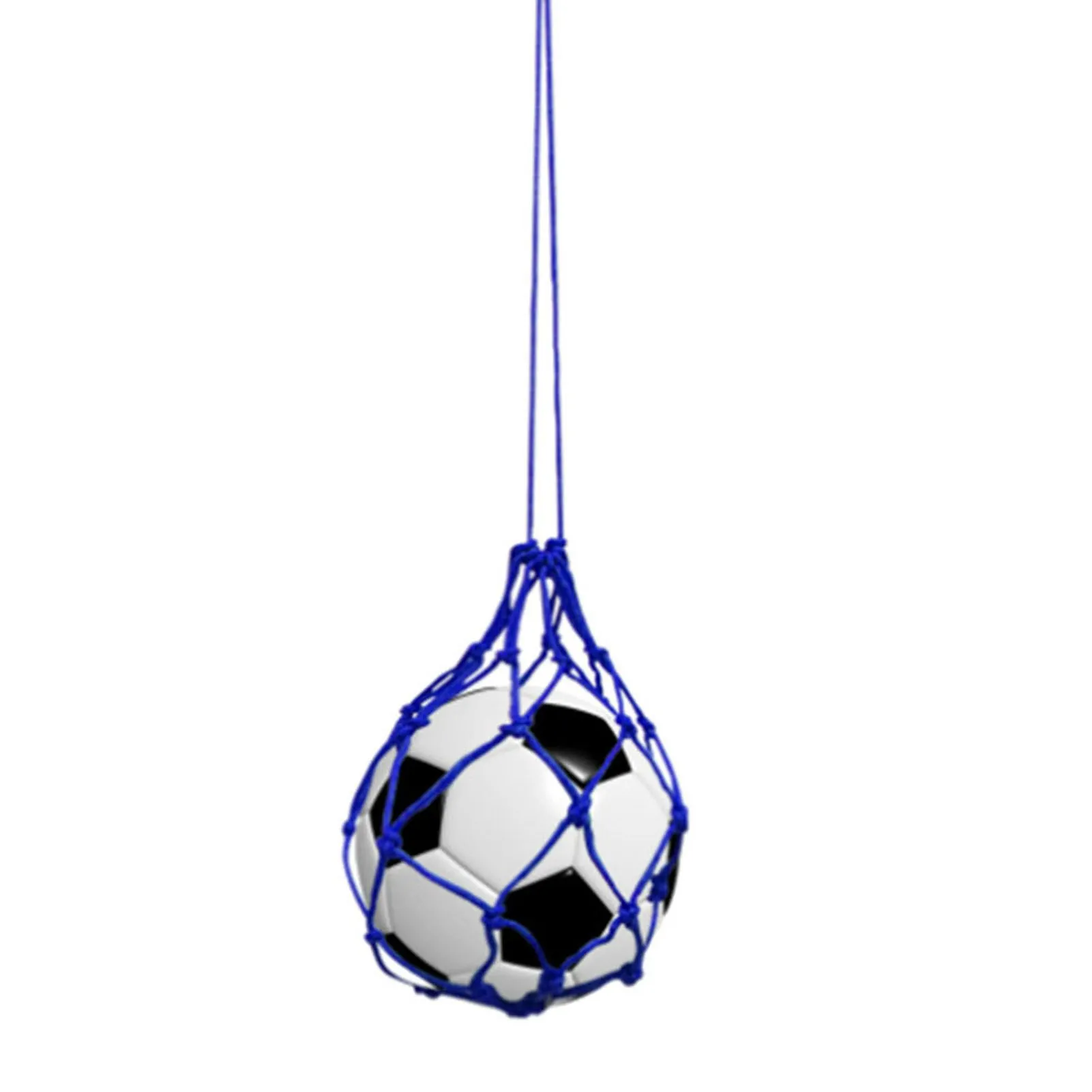 thumbnail image 1 of Entrenador de patadas de fútbol ZK30, red de entrenamiento de fútbol plegable de nailon reforzado elástico para practicar patadas, color azul, 1 of 5