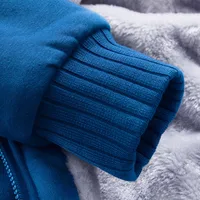 New Men's Hoodies Jacket Winter Thick Warm Fleece Zipper Hoodies Coat Casual Tracksuit Sportwear Male Sweatshirts M~ 5XL - Image 5
