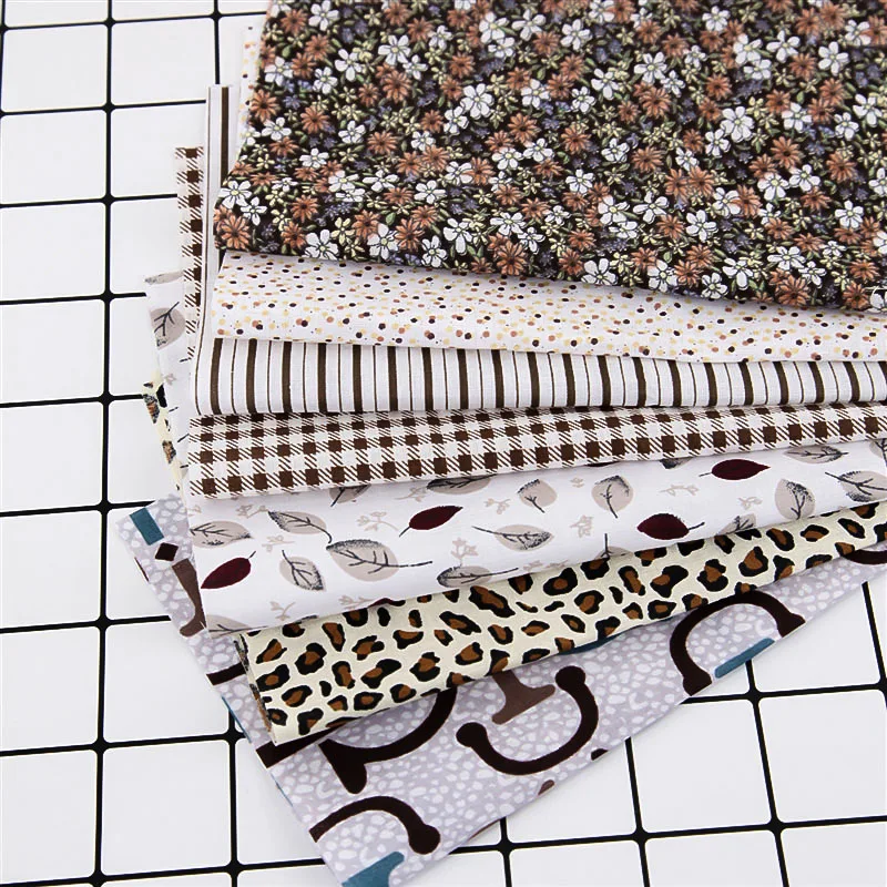 56 Piezas De Tela De Algodón: 25 X 25 Cm, Patchwork, Paquete Con
