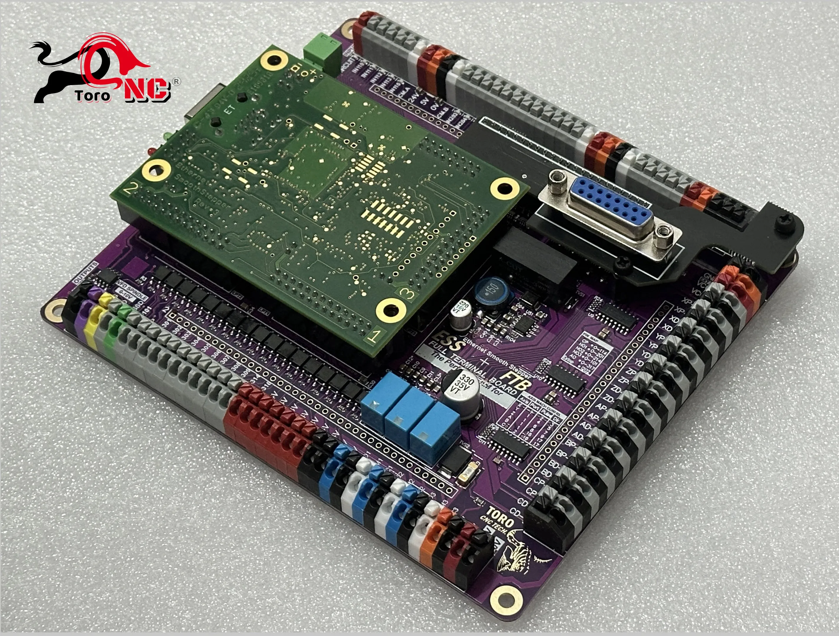 Stepper Machine Ethernet SmoothStepper For Mach3 & Mach4 - External ...