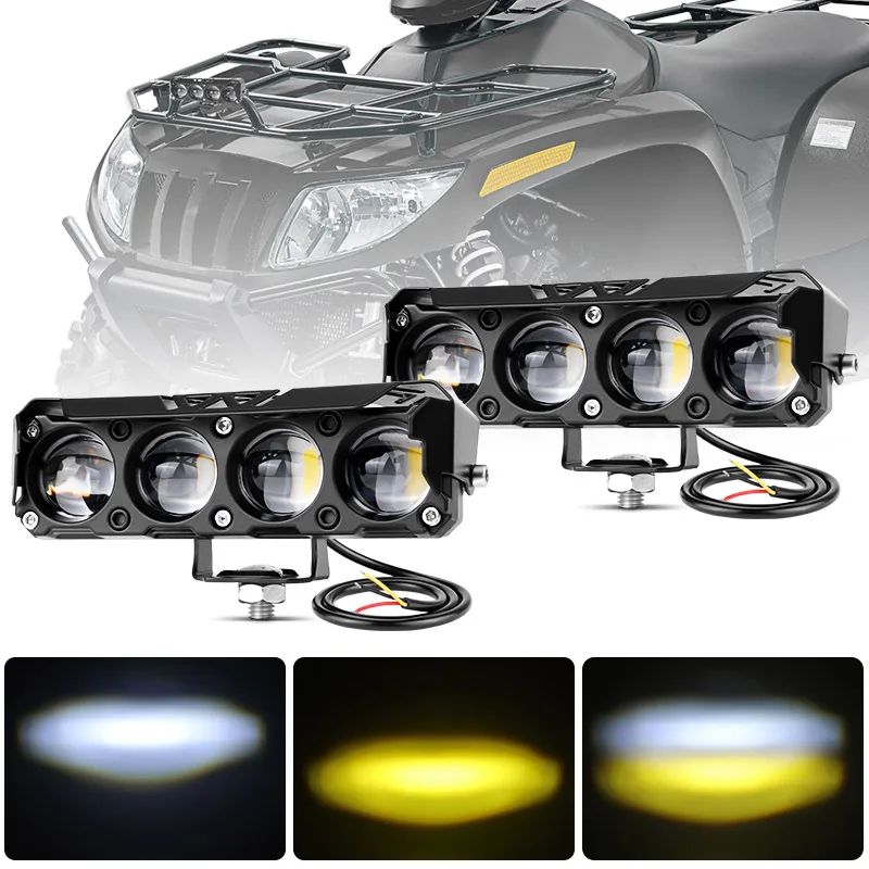 LED Motorcycle Fog Lights, Ultra Bright LED Driving Myanmar - View #4