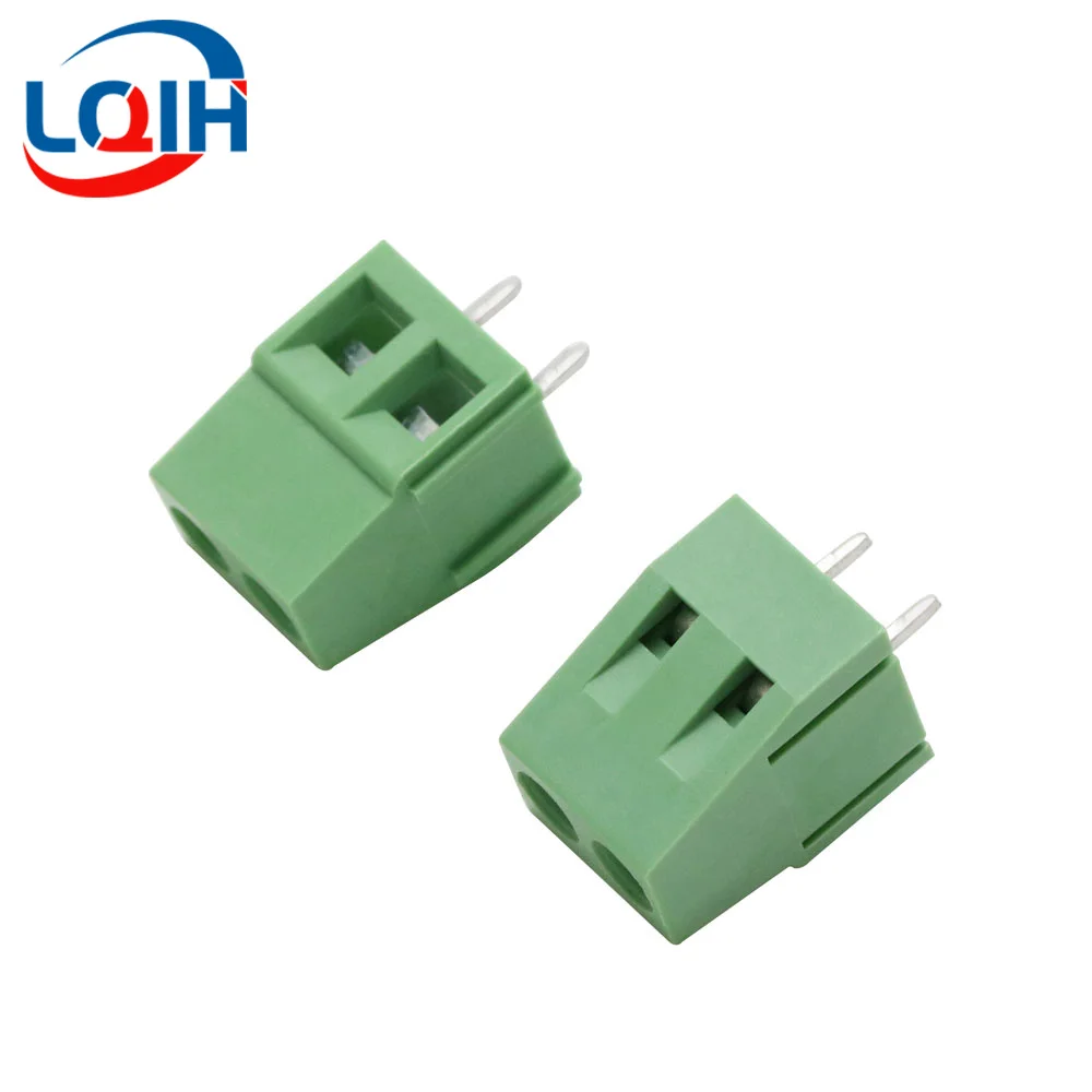 10-Pack Spliceable Plug-in PCB Screw Terminal Block Connectors