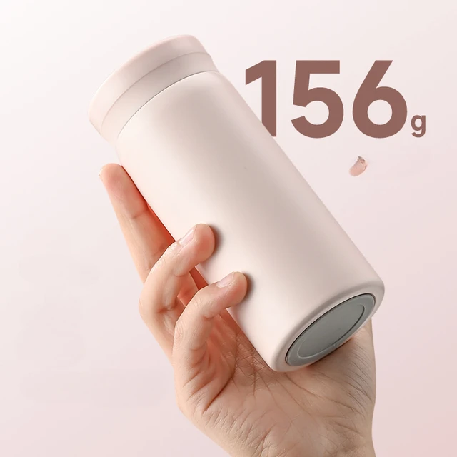 Mini tasse Thermos en acier inoxydable 180/300ml, Ultra-compacte, Portable, anti-fuite, tasse d'eau à la mode, verres, bouilloire Thermos, 316 2