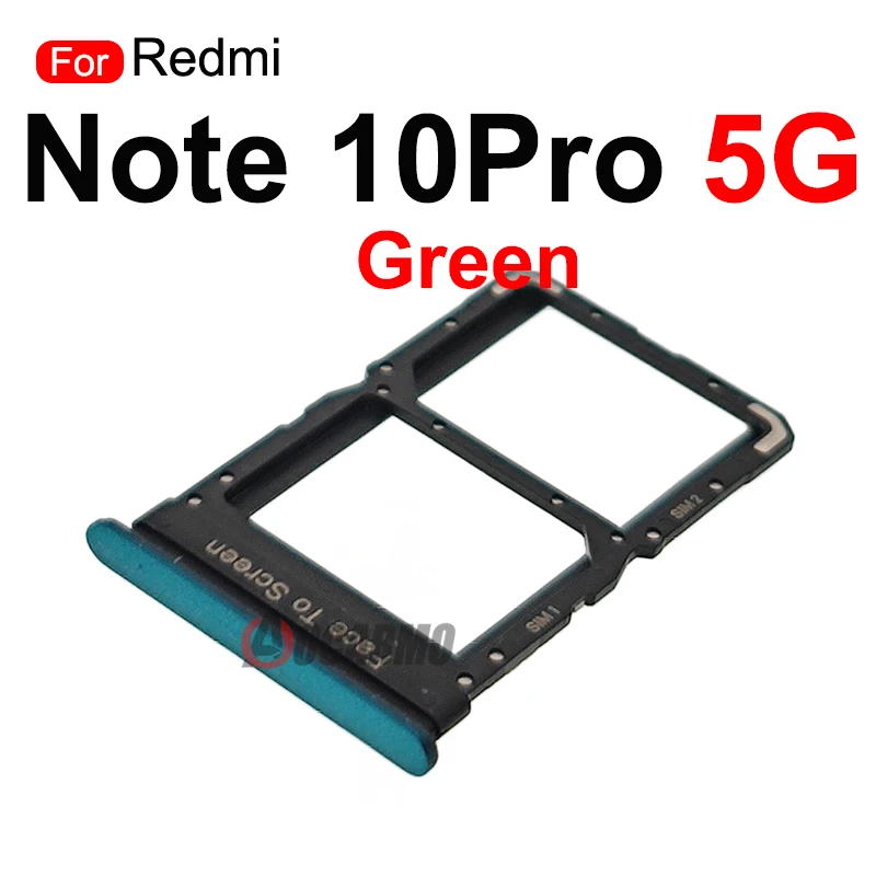 For Xiaomi Redmi Note 10 4G Pro 5G 10Pro SIM Card Reader Sim