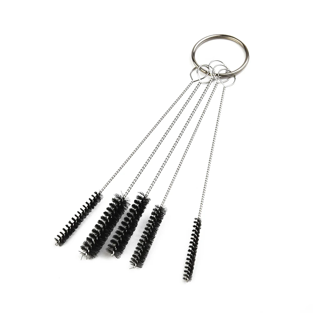 Brush Tool Carburetor Cleaning Cleaning Brush Tool Cleaning Needle ATV Stainless Steel Tool Jet Kit High Quality 3pcs car motorcycle carburetor dirt clean tool cleaner 20 needle 13 wires 10 brush carb for carburetor nozzles cleaning tool