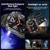 2024 New Military Outdoor Men's Smart Watch 600 mAh Battery Waterproof Fitness Blood Oxygen Bluetooth Call Smartwatch For Xiaomi 4
