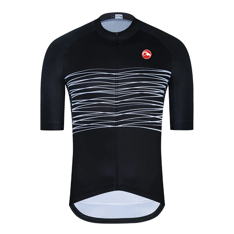 Summer Cycling Jersey Road Bike Shirt Men's Cycling Short Sleeve MTB Bike Clothing maillot ciclismo Hombre Team shirt