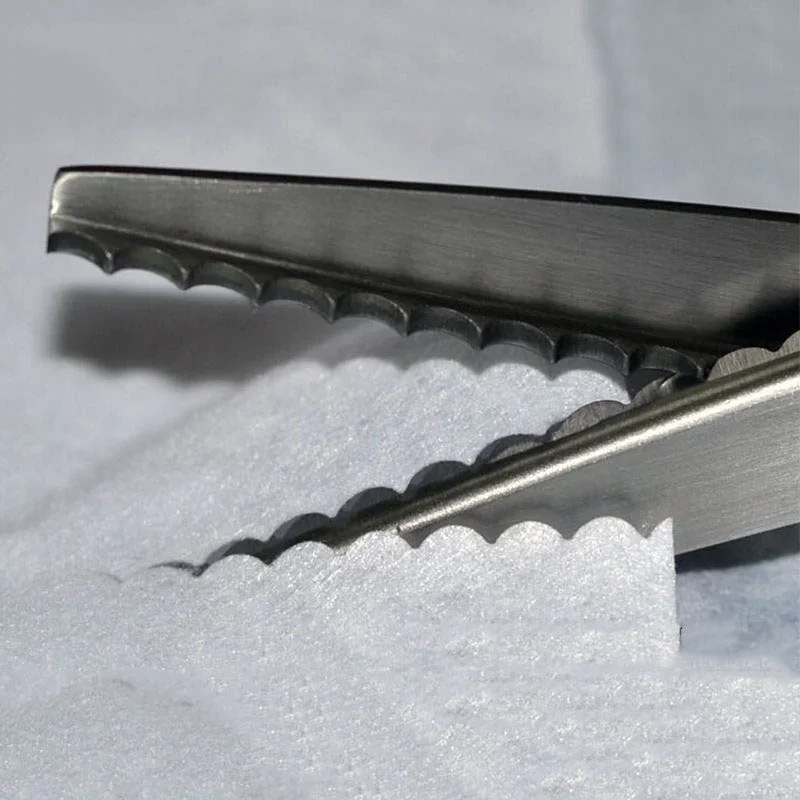 Stainless Steel Shears Lace Scissor 2