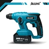 JAUHI 1000W 8600IMP Rechargeable Electric Hammer Cordless Multifunction Hammer Impact Drill Power Tool for Makita 18V Battery 1