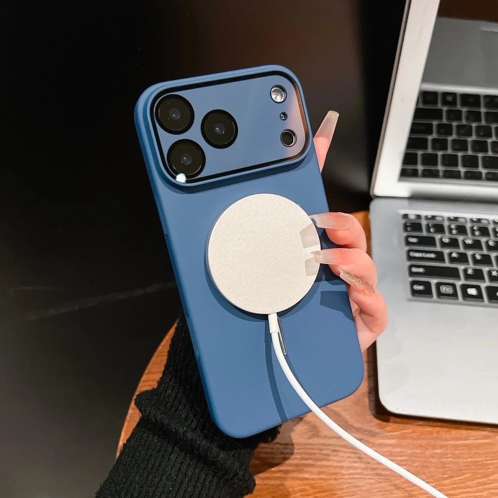 Slim Magnetic Phone Case with All-Inclusive Lens Protection