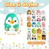 6/12PCS for Kids Adult Mini Kawaii Cute Stress Relief Squeeze Toys Slow Rising Squishies Toys  Carnival Goodie Bag Stuffers 2