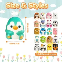 6/12PCS for Kids Adult Mini Kawaii Cute Stress Relief Squeeze Toys Slow Rising Squishies Toys  Carnival Goodie Bag Stuffers 2