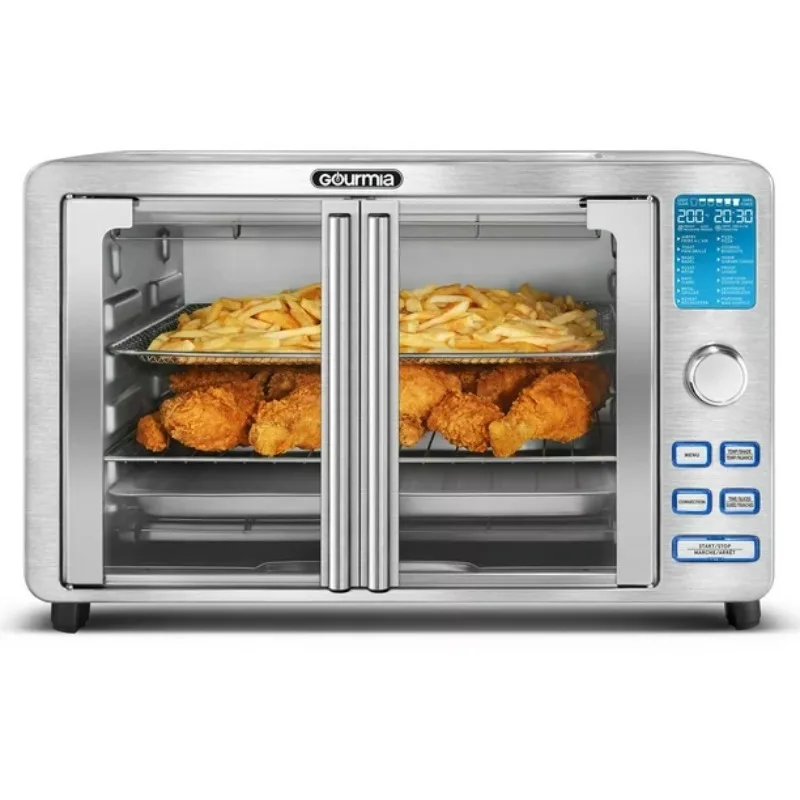 BLACK+DECKER TO3265XSSD Extra Wide Crisp 'N Bake Air Fry Toaster Oven,  Silver, Pizza Oven, Electric Oven - AliExpress