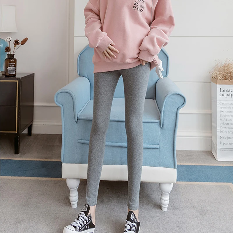 Pregnant Woman Adjustable Big Size Leggings New Maternity Pants Pregnancy Thin Soft Cotton High Waist Clothes 3XL 3