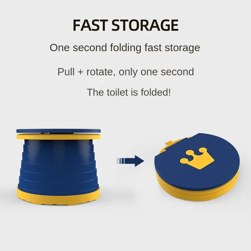 Children's Folding Toilet Seat, Male and Female Baby, Portable Travel Car-mounted Child Urinal 3