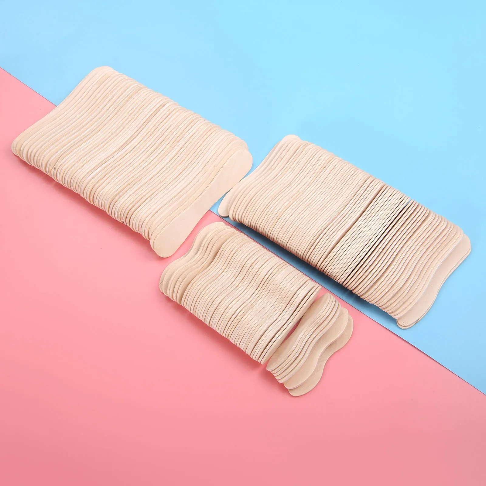 Ice Cream Popsicle Wooden Sticks 50PCS