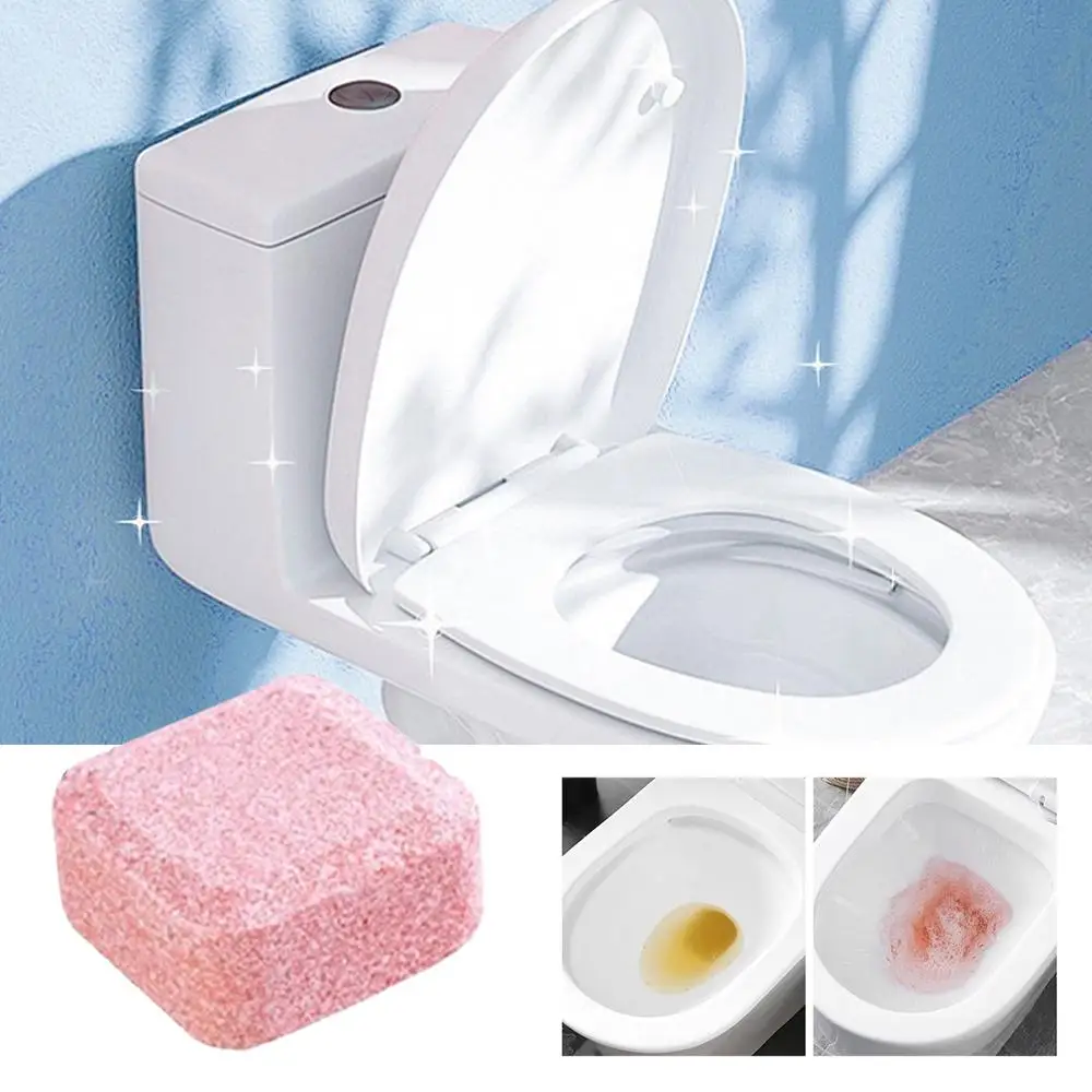 Description Picture 4 of item1/5Pcs Automatic Toilet Cleaning Effervescent Tablet Toilet Cleaner Deodorant Remover Urine Stain Dirt Home Batnroom Cleaning