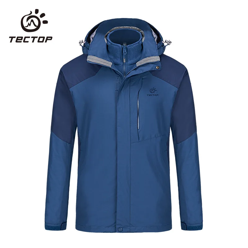 Зимняя уличная Мужская и Женская куртка Tectop с подкладкой, комплект из двух предметов, утепленная водонепроницаемая ветрозащитная походная куртка для кемпинга (art.: 7a569a7b2) - 7a569a7b2