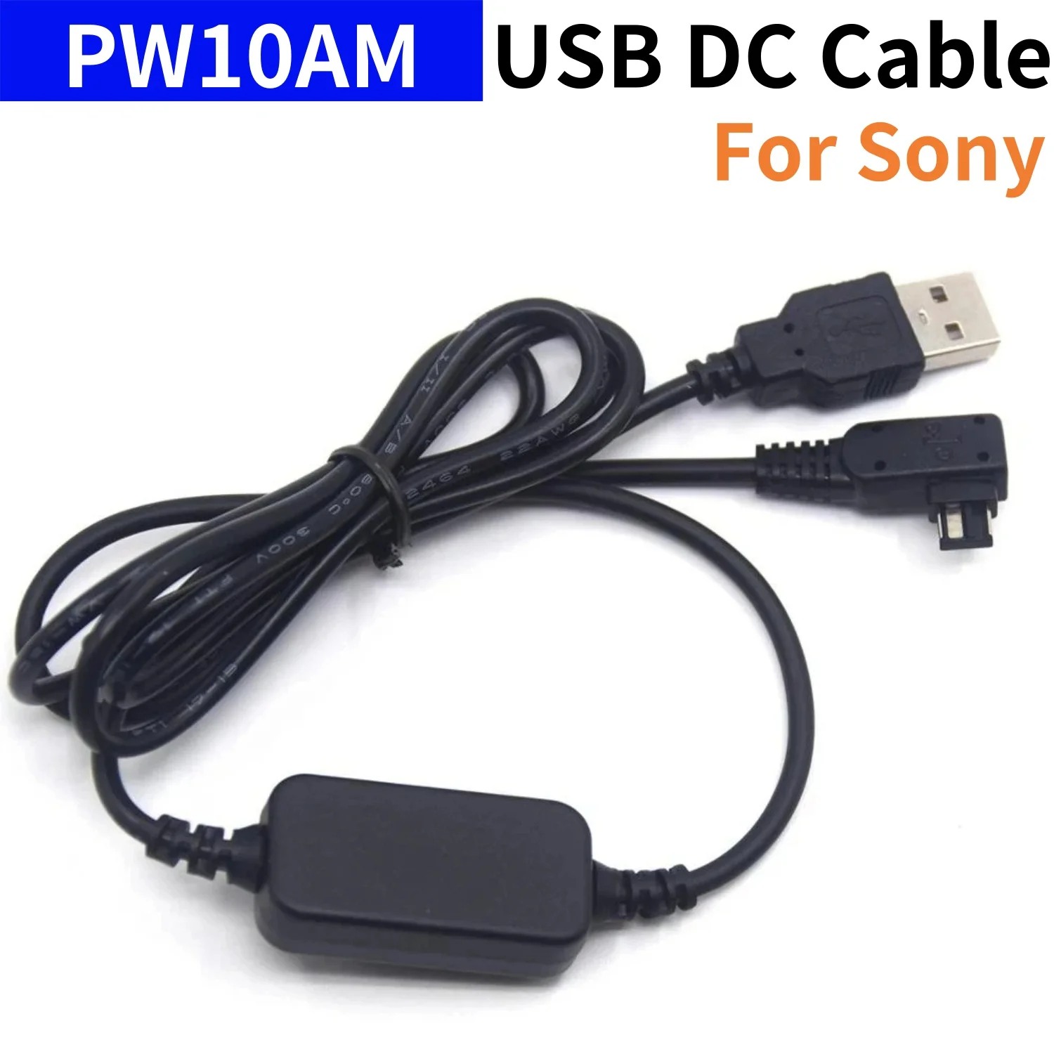 PW10AM to 5V Power USB Cable For Sony A550 A700 A850 A900 Nex-VG10 A77 A99 A100 A200 A290 A350 A380 A390 A450 charging cable,usb charging cable